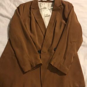 Brown blazer from H&M
